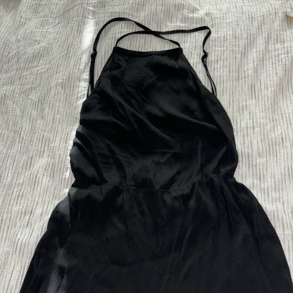 NWT American Eagle Don’t Ask Why High Neck Open Back Jumpsuit - Picture 9 of 10